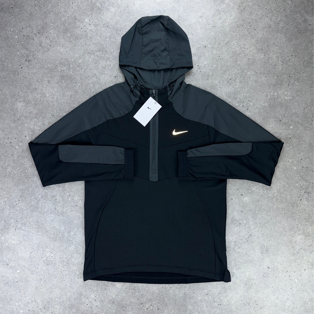 Nike 1/4 zip performance set 'black'