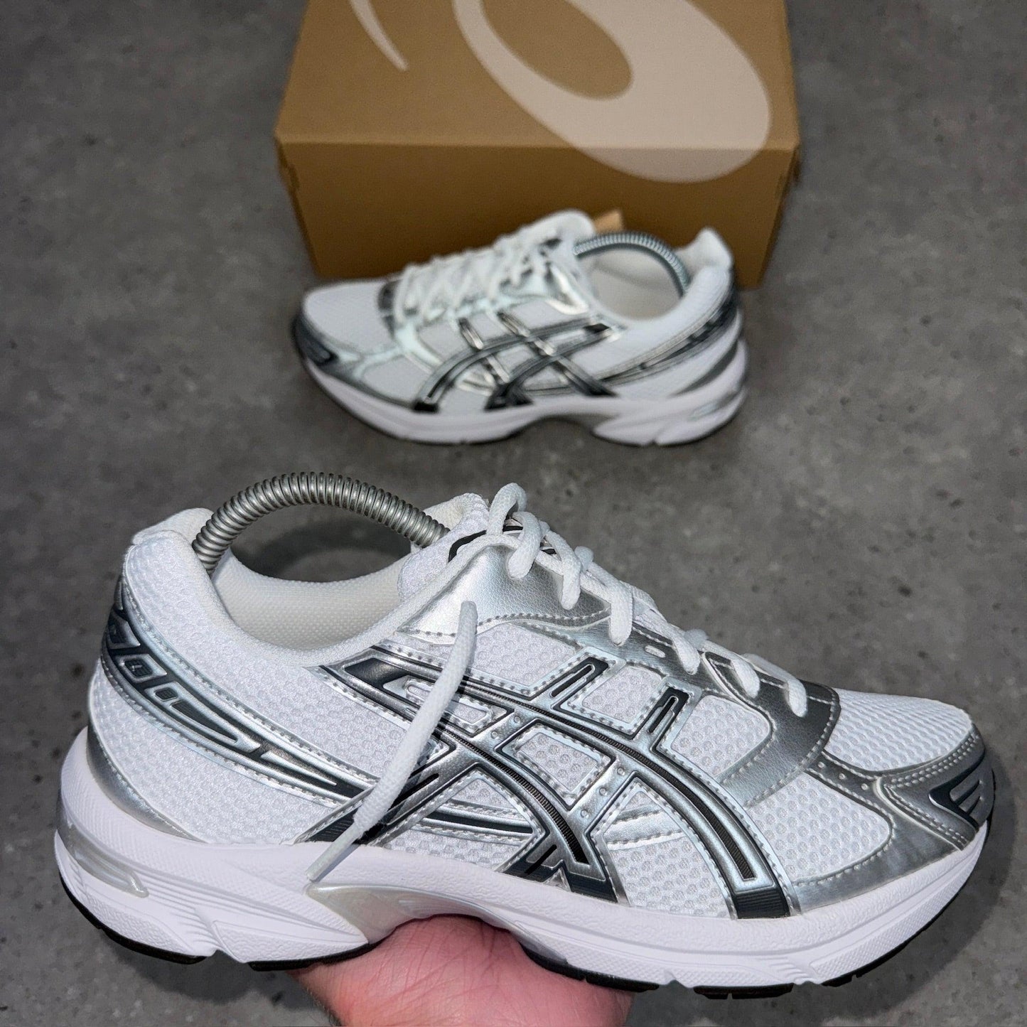 ASICS Gel-1130 'White/pure silver'