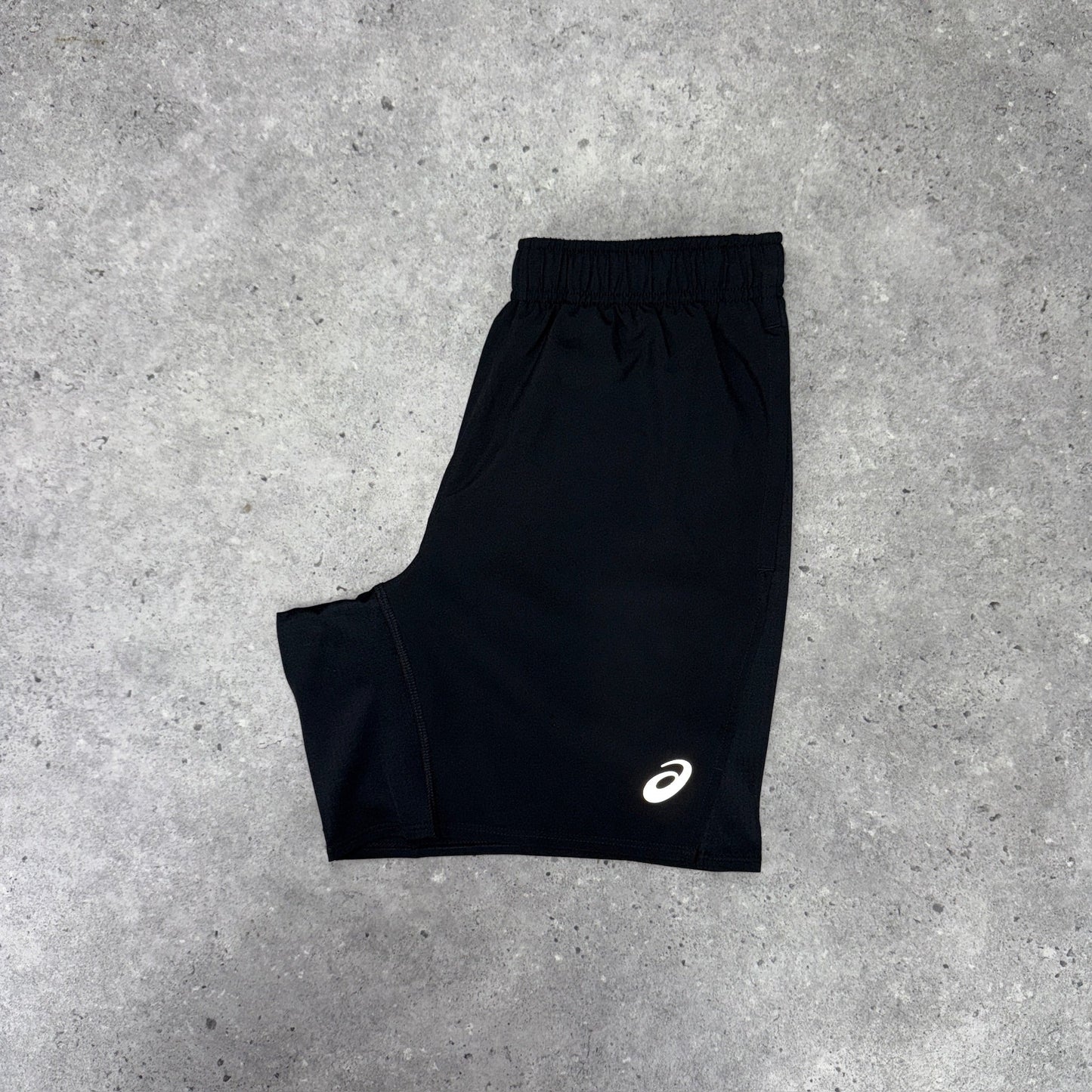 asics icon 1/4 zip set 'navy/black'