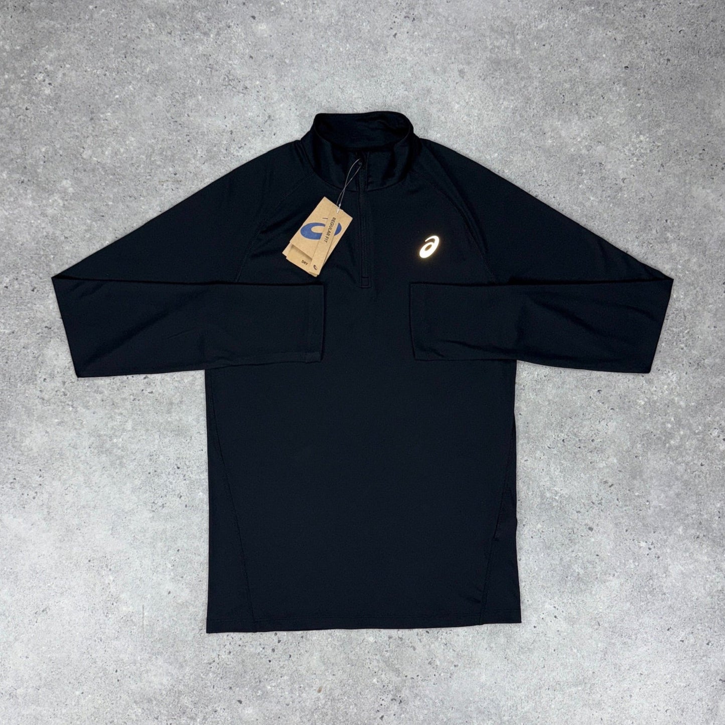 Asics core 1/4 zip 'black'