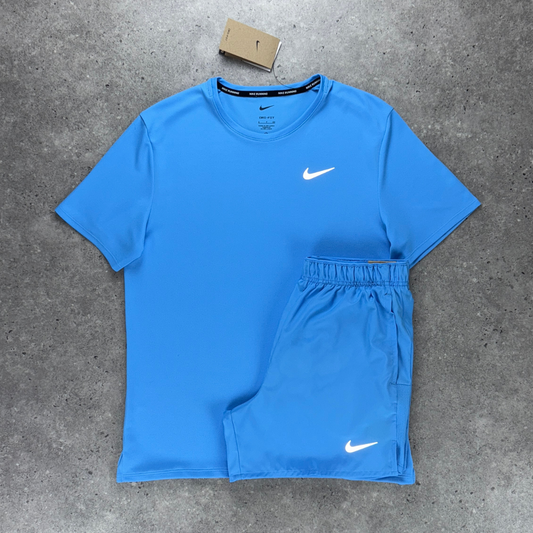Nike uv miler 'university bue' set