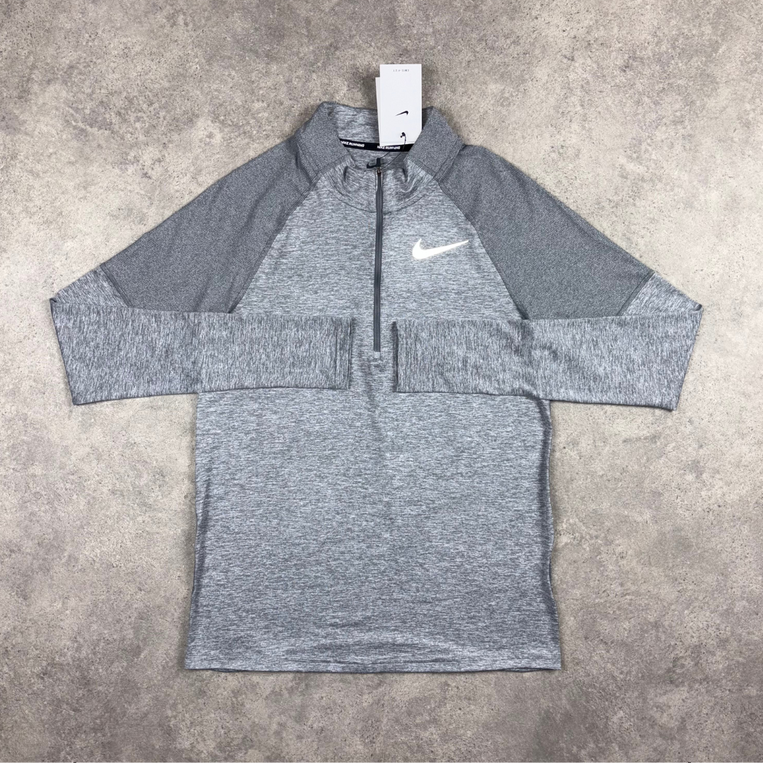 Nike 1/4 zip short set 'grey'