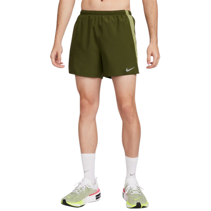Nike challenger 13cm shorts 'rough green/khaki'