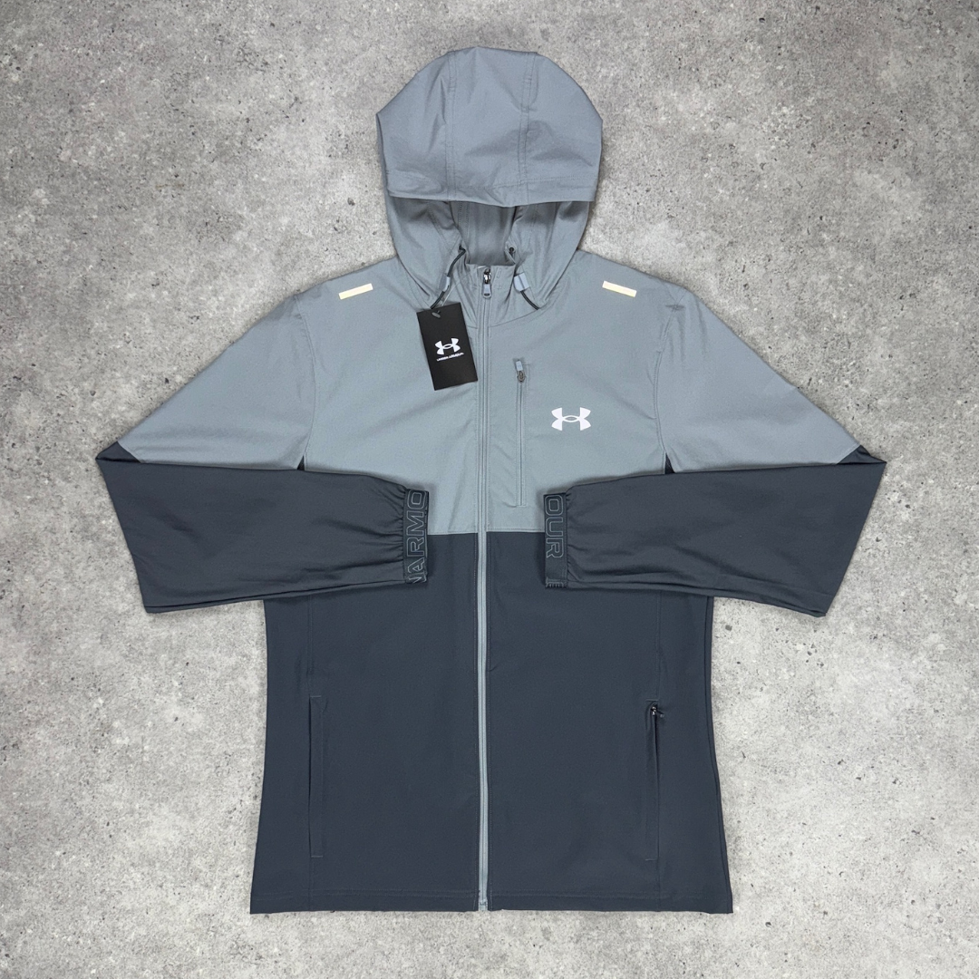 Under Armour Vanish woven jacket 'grey/dark grey'