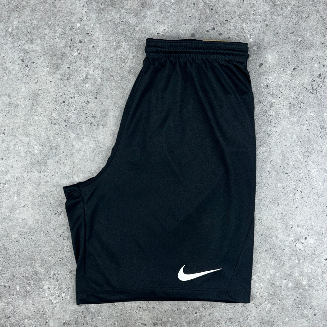 Nike academy park short set 'volt/black'