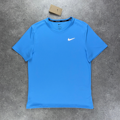 Nike windrunner uv miler challenger short tri-set 'university blue/grey'