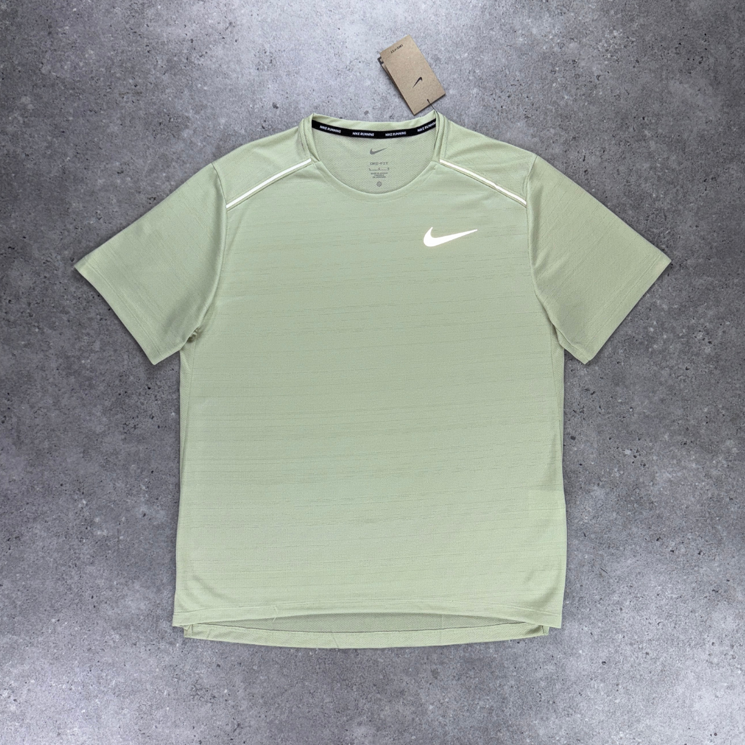 Nike windrunner miler challenger short tri-set 'olive aura'