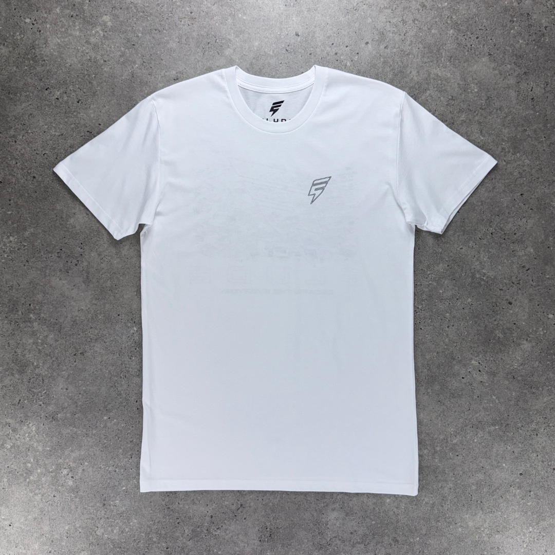 Elude OTM tee 'white/black'