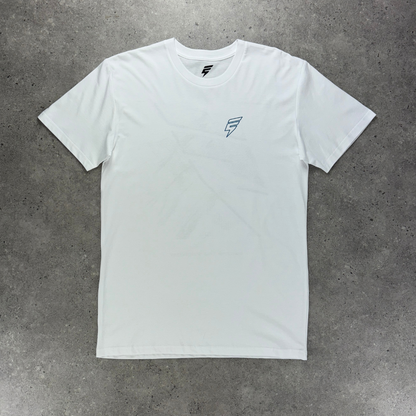 Elude MTN tee 'white/blue'