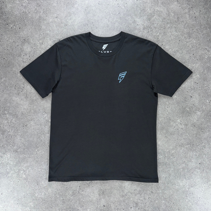 Elude MTN tee 'coal/blue'