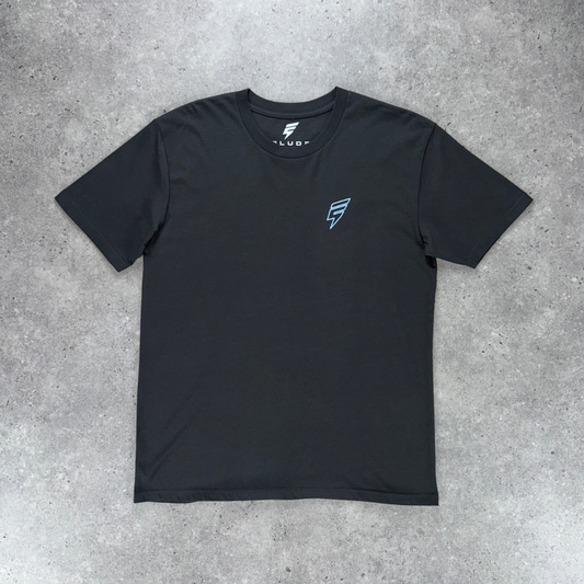 Elude MTN tee 'coal/blue'