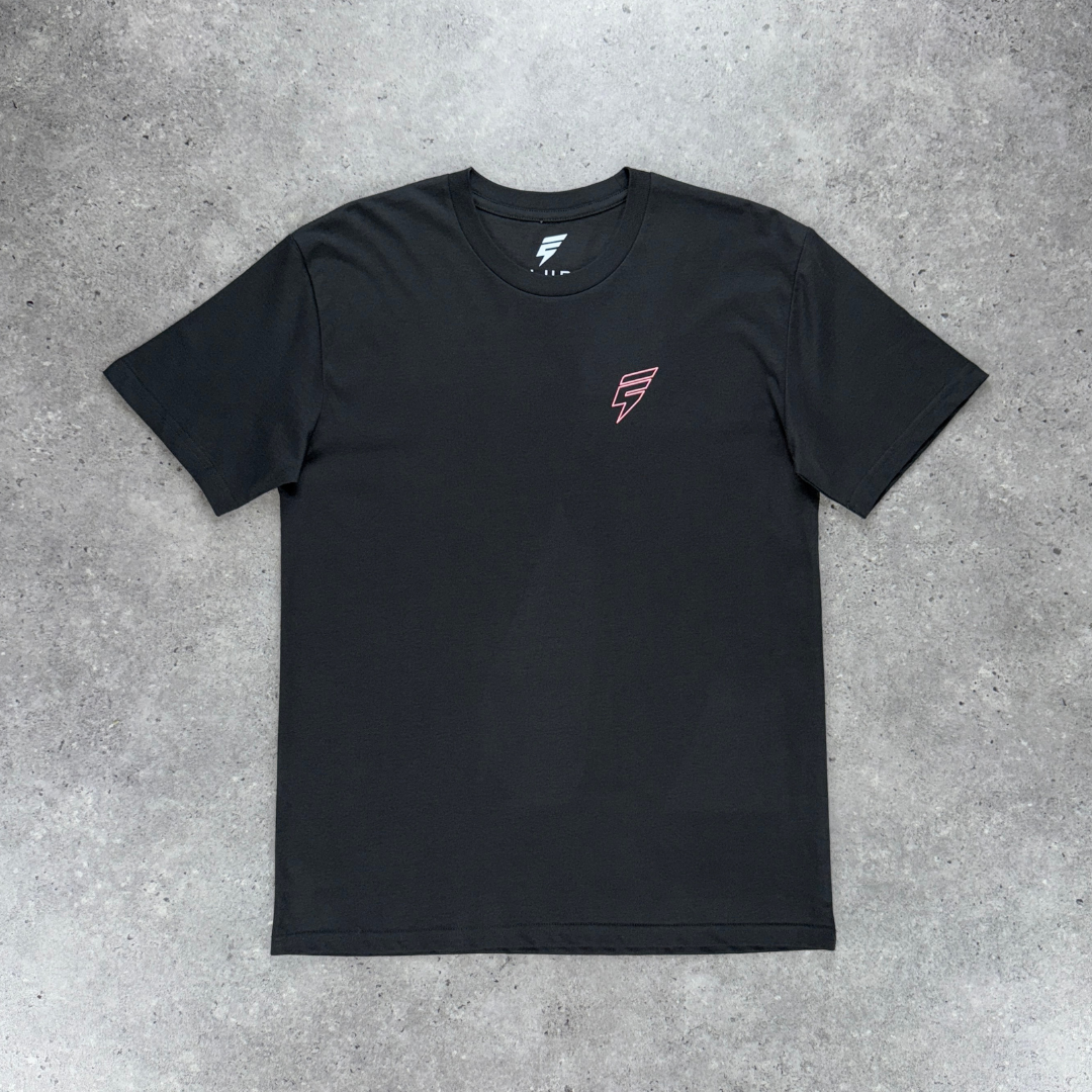 Elude MTN tee 'coal/red'