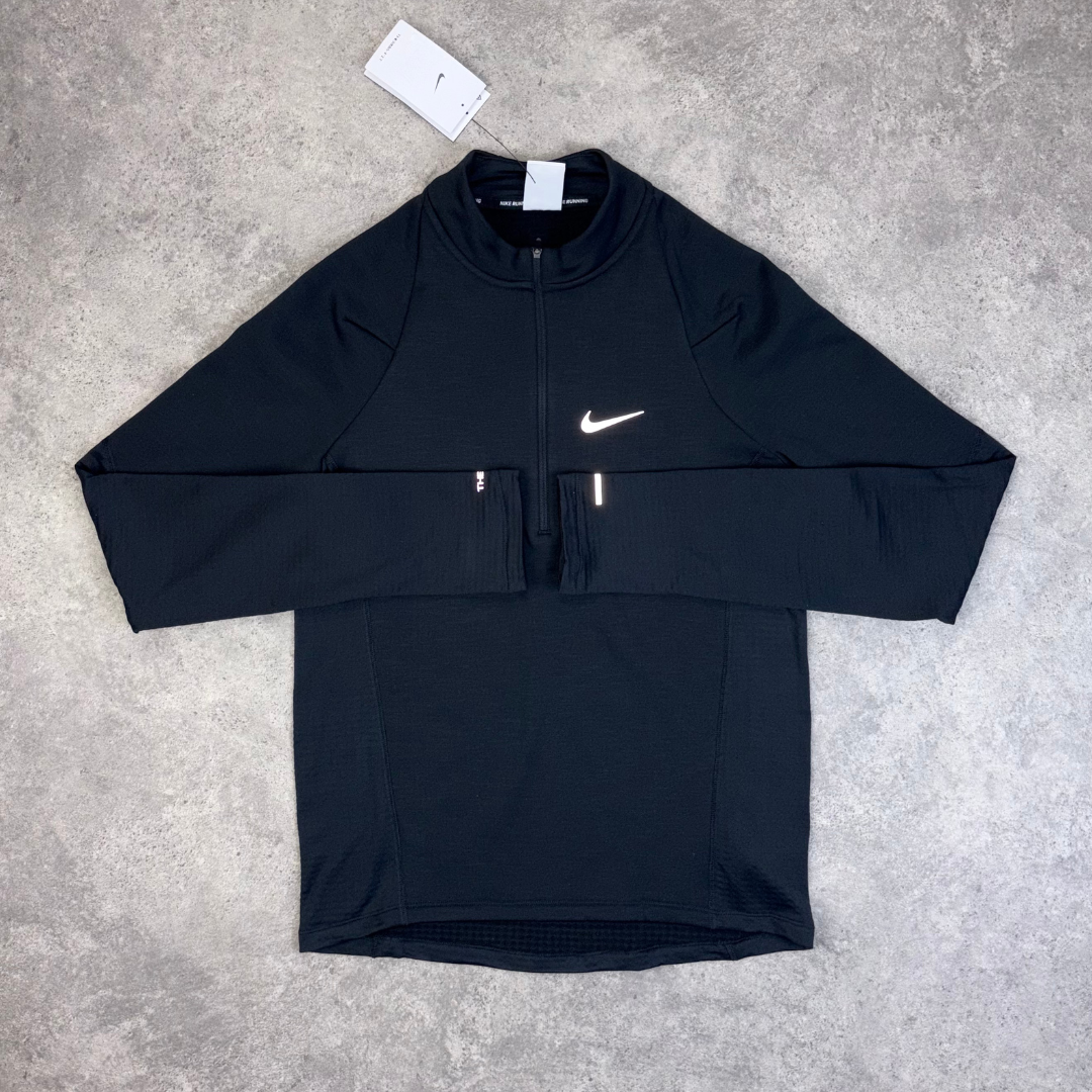 Nike 1/4 zip therma 'black' set