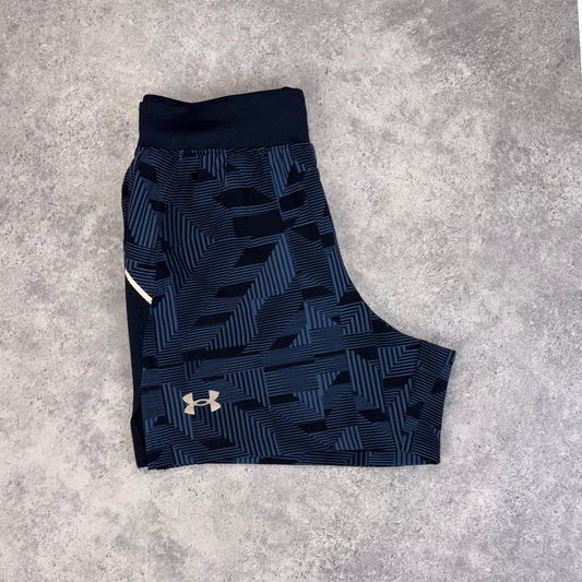 Under armour launch elite 13cm shorts 'black/blue'