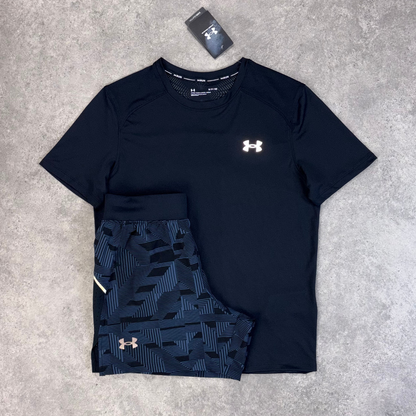 Under armour coolswitch short set 'black/blue'