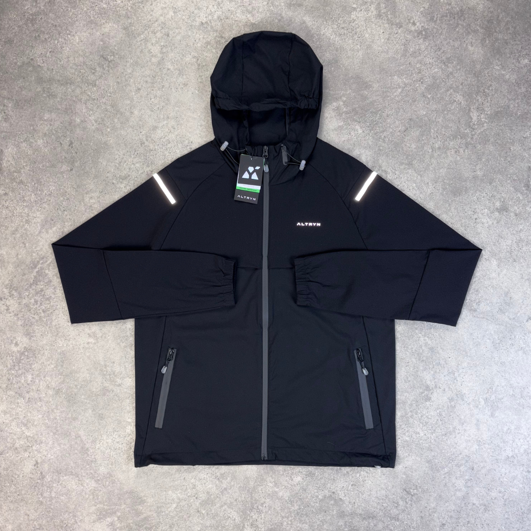 Altryn Ascend Tech Running Jacket 'Black'