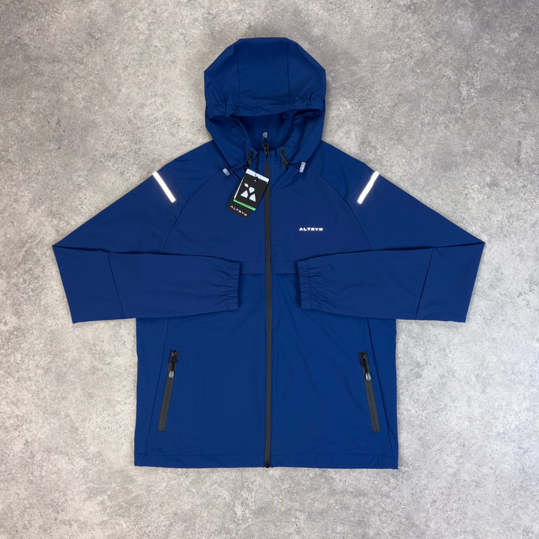 Altryn Ascend Tech Running Jacket 'Royal Navy'