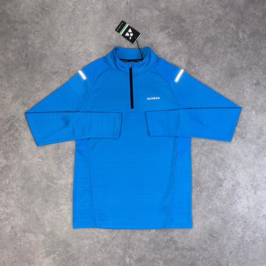 Altryn Pike Tech 1/4 Zip Top 'Azure Blue'