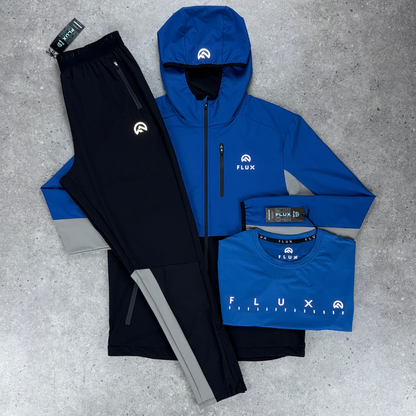 Flux Versatility Tracksuit Tri-Set 'Black/Cobalt/Grey'