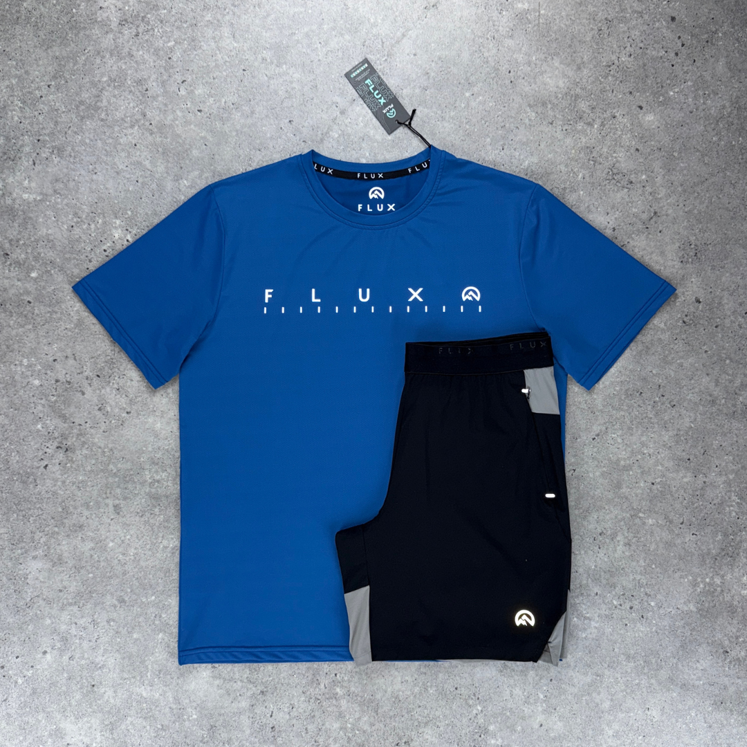 Flux Graphic Performance Set 'Cobalt/Black/Grey'