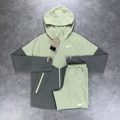 Nike windrunner 'olive aura' short set
