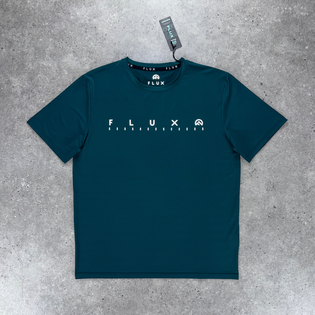 Flux Graphic Logo T-Shirt 'Jungle Green'