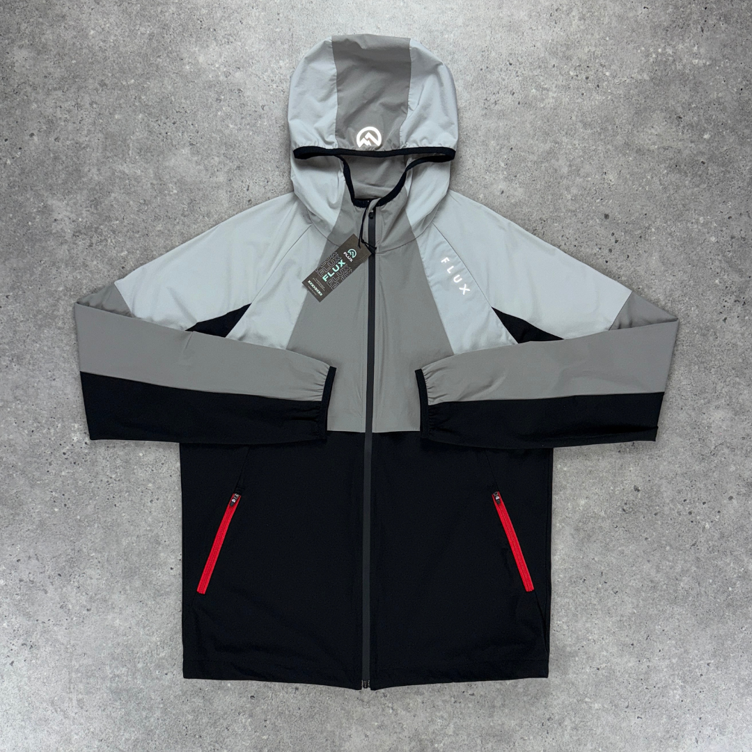Flux Performance Jacket 'Black/Grey/Red'