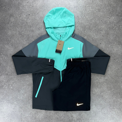 Nike windrunner miler challenger short tri-set 'hyper turquoise'