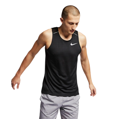 Nike dri-fit miler vest 'black'