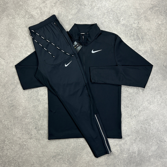 Nike 1/4 zip pacer 'black' set