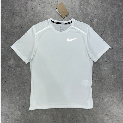 Nike miler 1.0 T-shirt 'white'