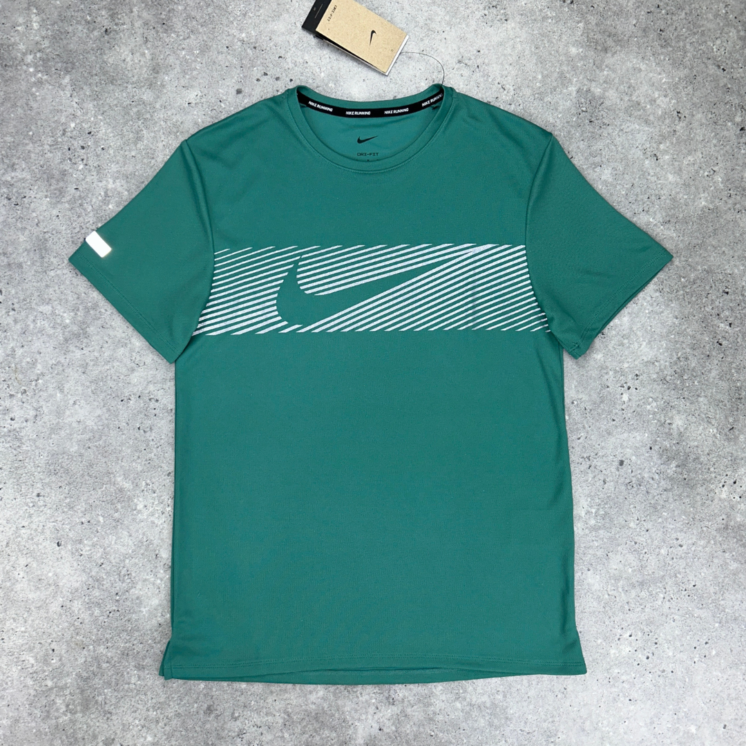 Nike running division flash t-shirt 'teal'