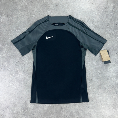 Nike drill 1/4 zip t-shirt short tri-set 'black'
