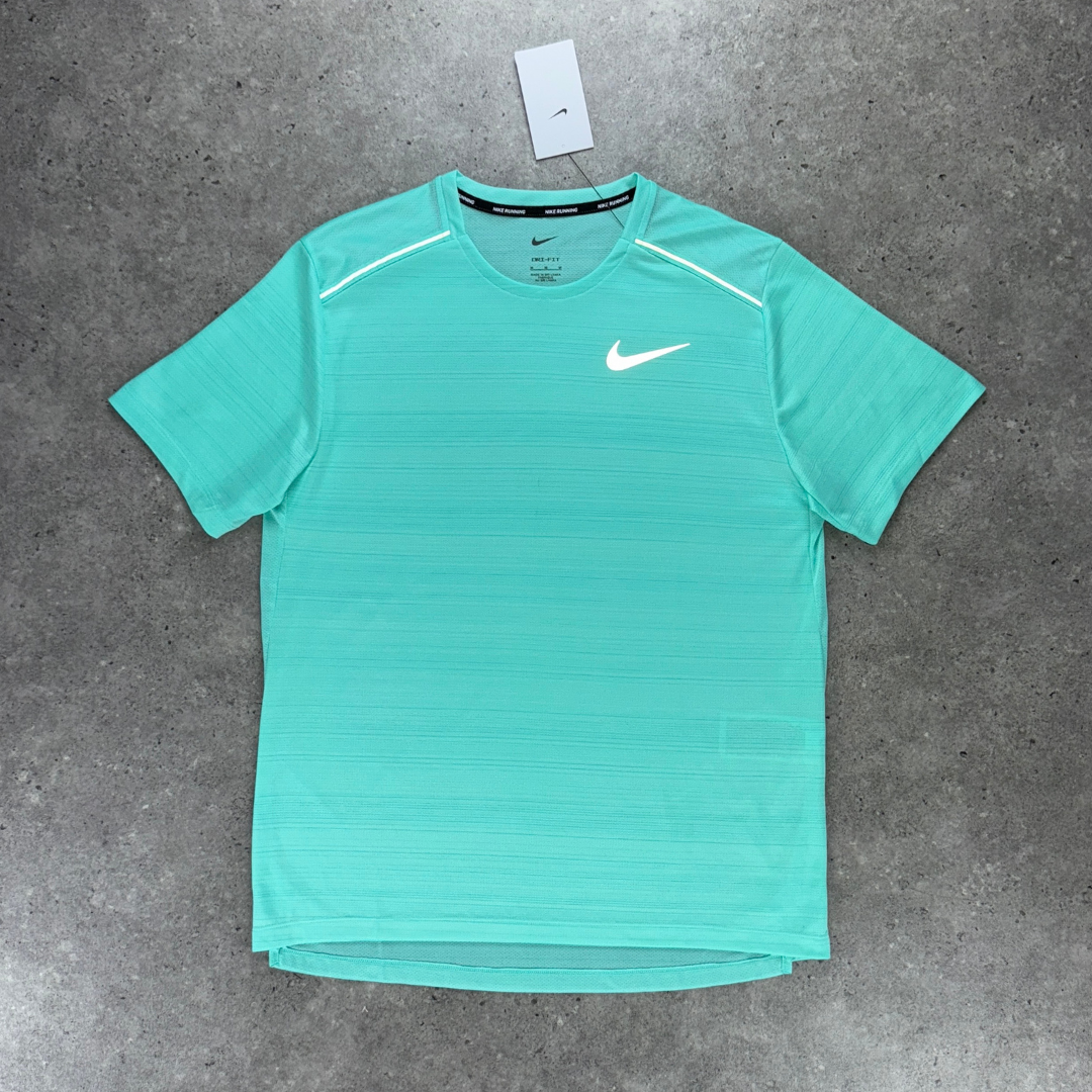 Nike miler 1.0 'hyper turquoise/black' set