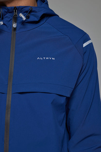 Altryn Ascend Tech Running Jacket 'Royal Navy'