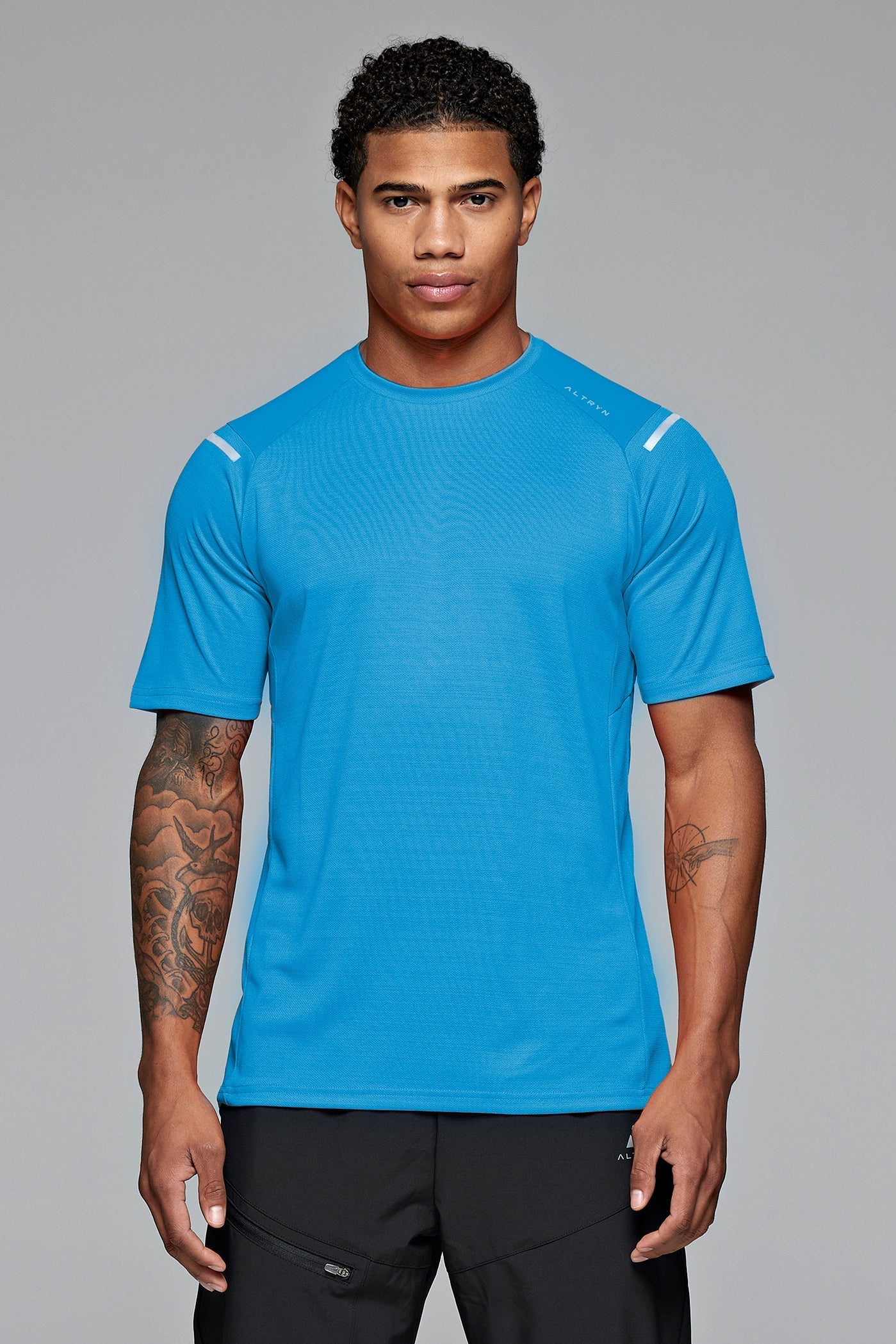 Altryn Elter Tech T-Shirt 'Azure Blue'