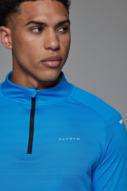 Altryn Pike Tech Quarter Zip Set 'Azure/Royal Navy'