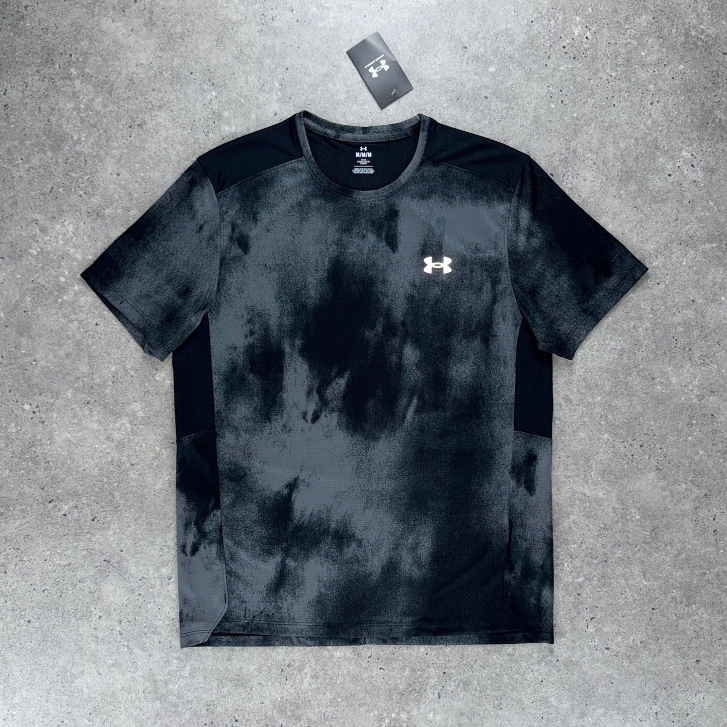 Under armour speed stride printed t-shirt 'black'
