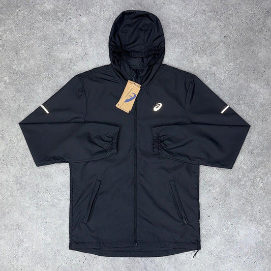 Asics run hood jacket 'black'