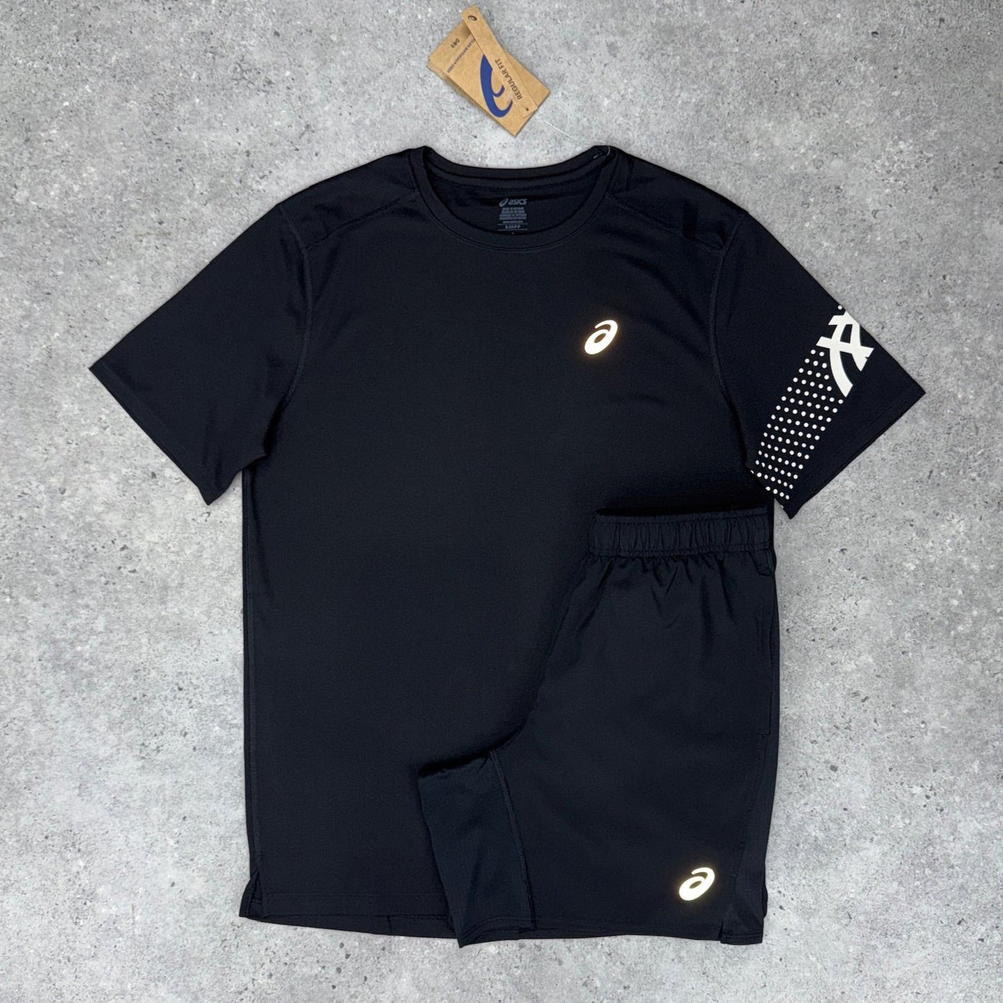 Asics icon t-shirt set 'black'