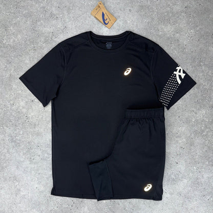 Asics icon t-shirt set 'black'