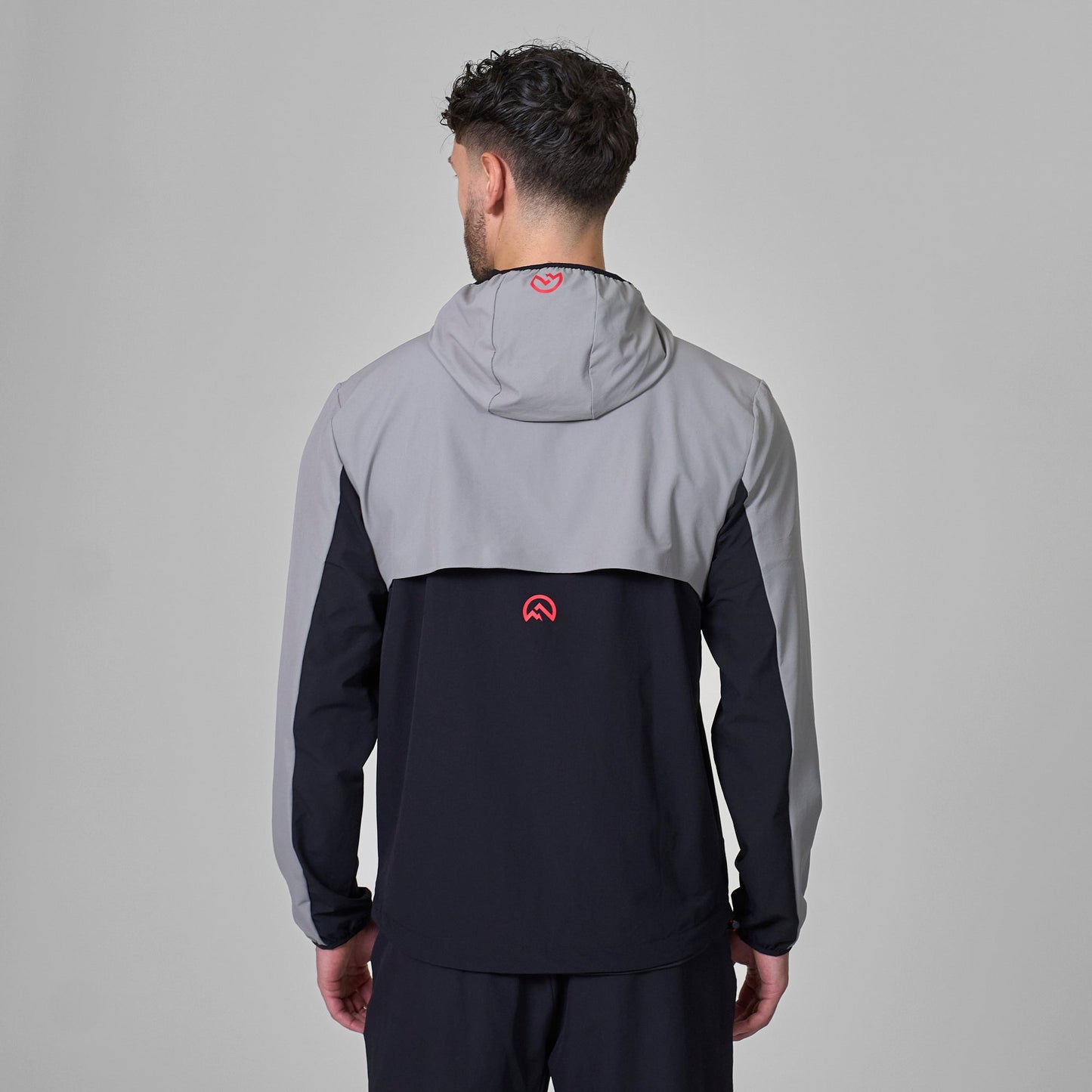 Flux Versatility Tracksuit Jacket 'Black/Grey/Red'