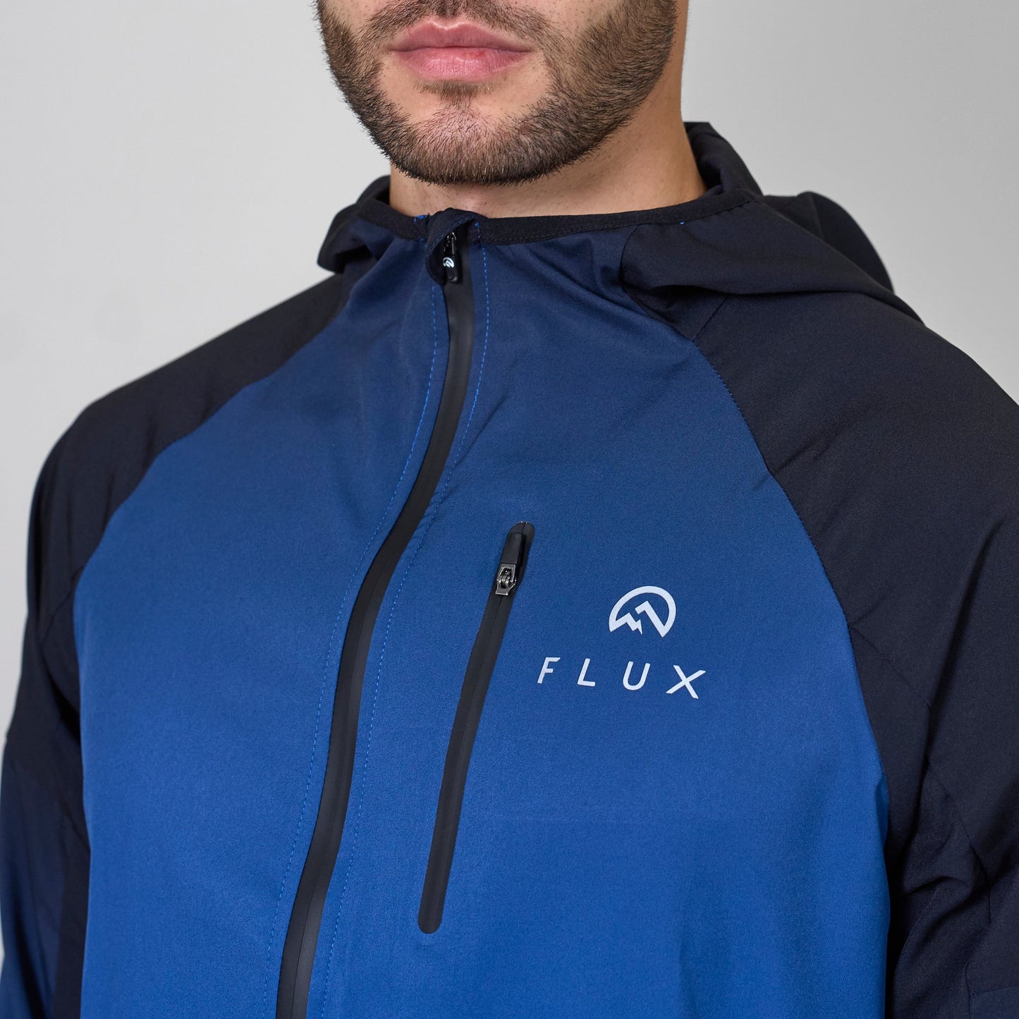 Flux Gradient Performance Tracksuit Set 'Black/Cobalt'