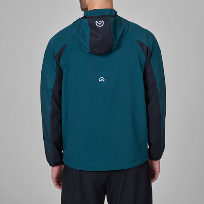 Flux Gradient Performance Tracksuit Set 'Jungle Green/Black'