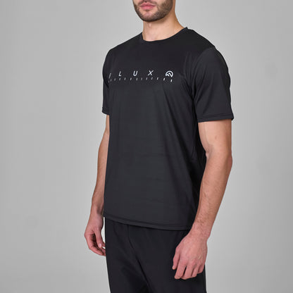 Flux Graphic Logo T-Shirt 'Black'