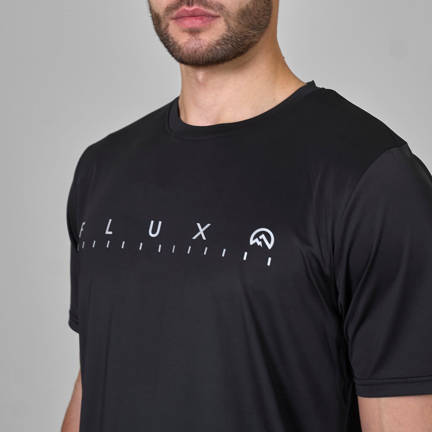 Flux Graphic Logo T-Shirt 'Black'