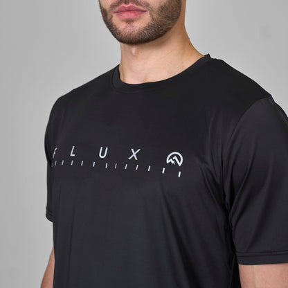 Flux Graphic Logo T-Shirt 'Black'