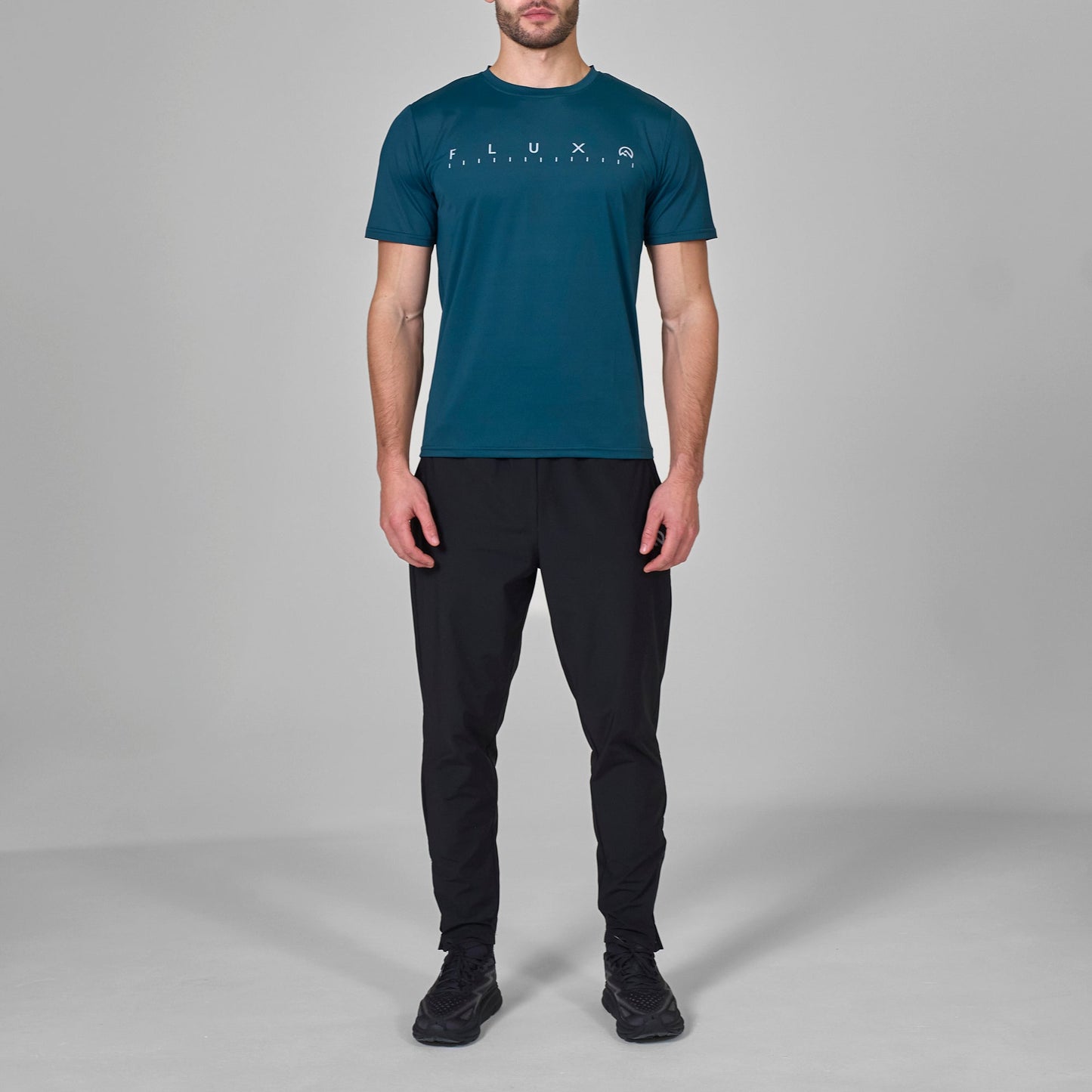 Flux Graphic Logo T-Shirt 'Jungle Green'