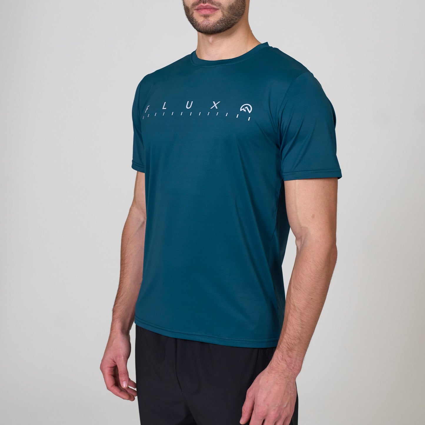 Flux Graphic Logo T-Shirt 'Jungle Green'