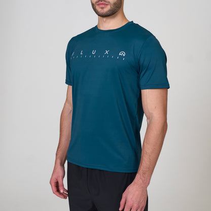 Flux Graphic Logo T-Shirt 'Jungle Green'